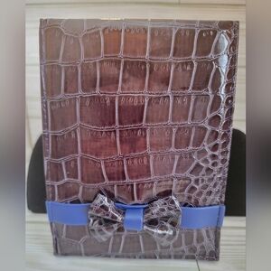 SeneGence Purple & Blue Croc Make-up Mirror